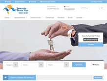 Tablet Screenshot of imoveispraiamar.com.br